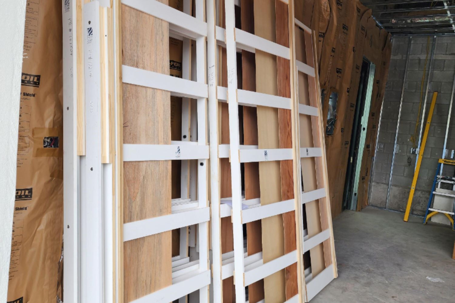 ALPHA FRAMES DELVERED AND READY FOR INSTALL